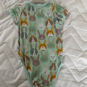 Little sleepies bunny onesie